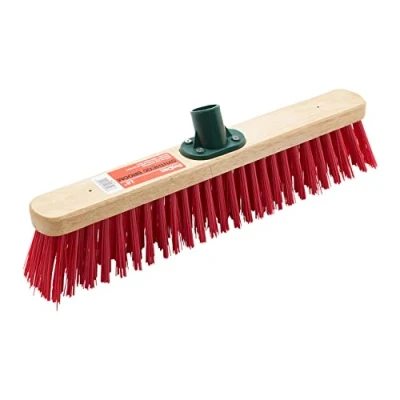 Image of ProDec 18 Inch Synthetic Fibre Sweeping Broom Head for Heavy Duty Outdoor