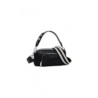 Image of Desigual BAG HALF LOGO Prades Handbag, Women&#039;s, Size: One Size, Black