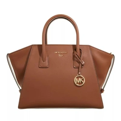 Image of Michael Kors Women LG TZ Satchel Bag, Luggage, 43.2 X 23.5 17.8 cm