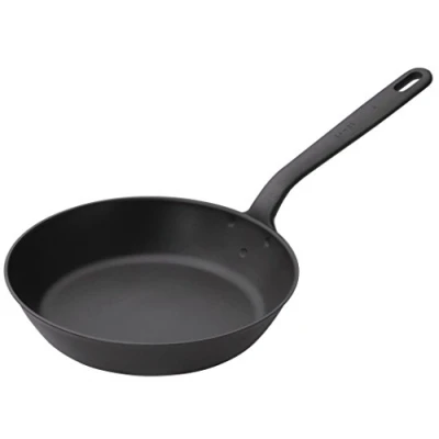 Image of Kuhn Rikon &quot;Black Star Frying Pan, Cast Iron, Black, 28 cm