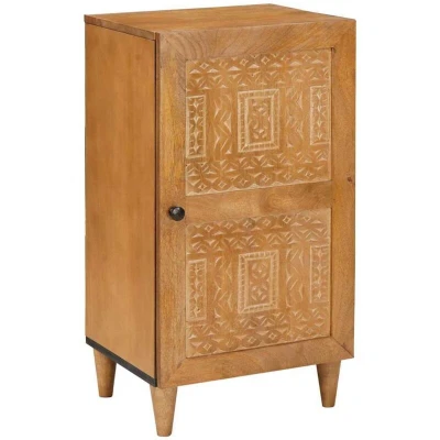 Image of vidaXL Sideboard Light brown 33.5 x 40 75 cm