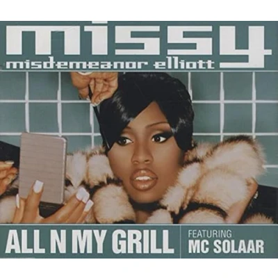 Image of Missy Misdemeanor Elliott All N My Girl 1999 UK CD single 7559 63742 2