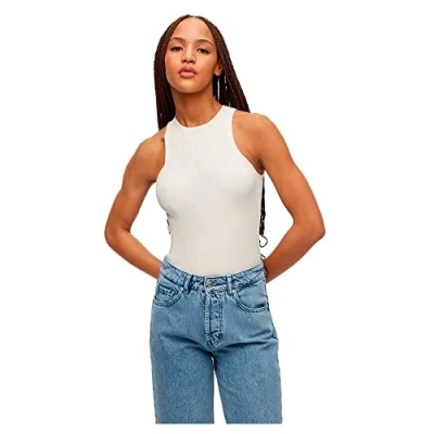 Image of HUGO Women&#039;s Shariza Knitted_Top, Open White110, Large