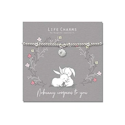 Image of Rosey Rabbit Nobunny Compares To You Silver Plated Bracelet Beautiful Gift For Her Women&#039;s, Ladies, Girl&#039;s, Female Jewellery