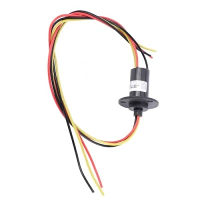 Image of 3 Wires Slip Ring 250RPM 15A Mini 0 600V for Wind Turbine Power Generator (Lead Length 300mm)