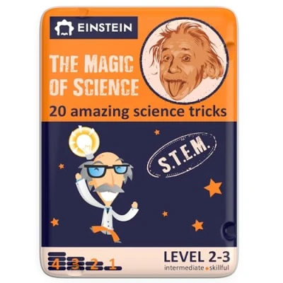 Image of The Purple Cow Crazy Scientist Magic Science Activity Card Set
