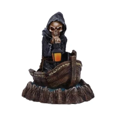 Image of Nemesis Now Scent of the Styx Grim Reaper Backflow Incense Burner 16.6cm,Black