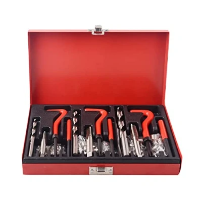 Image of 88pc Thread Repair Set Kit Helicoil M6 M8 M10 Inserts Taps &amp; Drill Bits