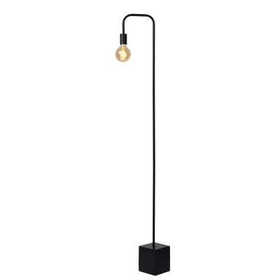 Image of Lorin Retro Floor Lamp 1xE27 Black