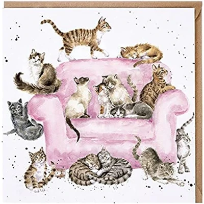 Image of Wrendale Designs &#039;Cattitude&#039; Card