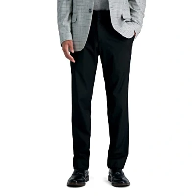 Image of Kenneth Cole REACTION Men&#039;s Slim Fit Fashion Patterned Dress Pant, Black, 36W x 34L