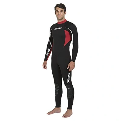 Image of Seac Relax Long Man, 2.2 mm Neoprene One Piece Wetsuit for Snorkeling, Scuba Diving and other Water Sports
