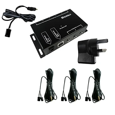 Image of SZBJ ir Repeater extender,IR Remote Control Extender，Infrared System (3 Dual Head emitter)