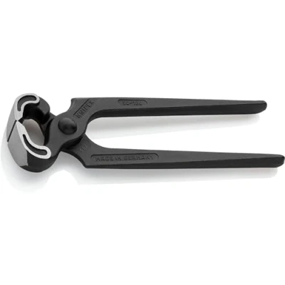 Image of Knipex Carpenters&#039; Pincers black atramentized 180 mm 50 00