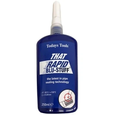 Image of Todays Tools That Rapid Blue Stuff Anaerobic Sealant 250ml Bottle