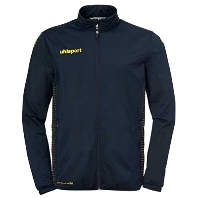Image of Errea Errep Kids Score Classic Jacket Marine/Fluo Yellow, 128