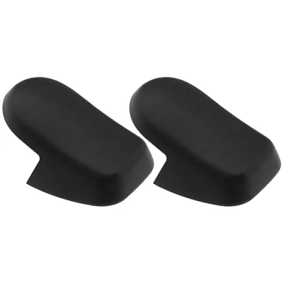Image of the Lord of Tools 2Pcs Rear Wiper Arm Nut Cover Replacement 5562832002 95562832000 Compatible with Porsche Cayenne 2004 2010 Windshield Cap Black