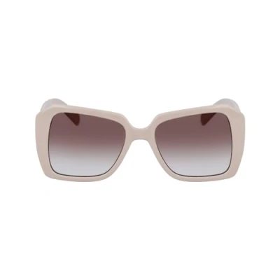 Image of Sunglasses Karl lagerfeld Kl6140s col. 102 Donna Squadrata Bianco