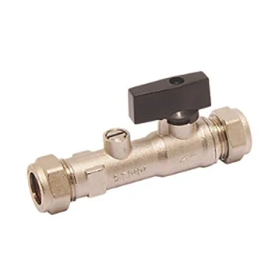 Image of 15mm DZR Non Return Double Check Valve Isolation