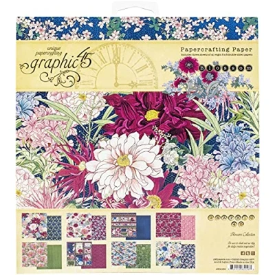 Image of Graphic 45 Blossom 8&quot; x Paper Pad