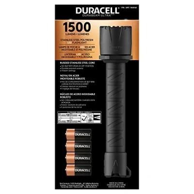 Image of Duracell 1500 Lumen Flashlight