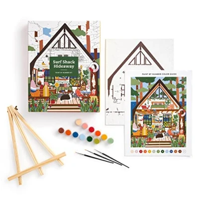 Image of Galison 9780735376427 Paint by Number Kit