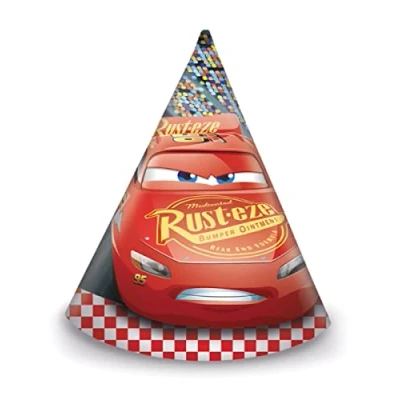 Image of Procos Cone Cars 3 Hat, Multi Coloured, 5PR87803, One Size