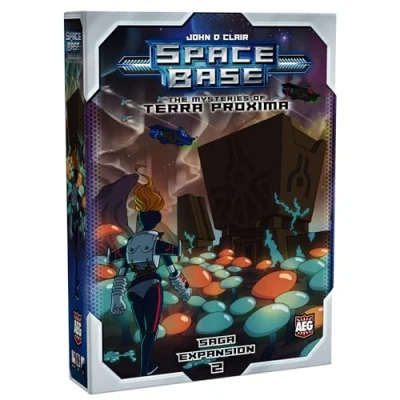Image of Alderac Entertainment Group Space Base The Mysteries of Terra Proxima Expansion Board Game, Dice Play Story, Explore Planet, Discover Secrets, 2 to 5 Players, 60 Minute Time, for Ages 14 and Up