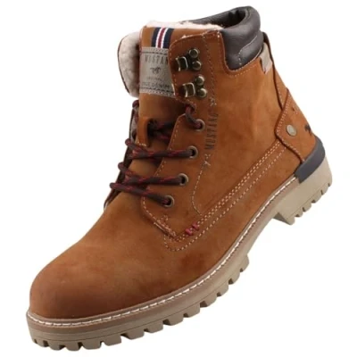 Image of Mustang Men&#039;s 4142 602 Ankle Boot, mittelbraun, 9.5 UK