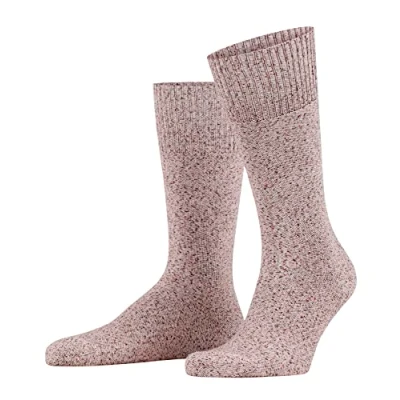 Image of FALKE Men&#039;s Rain Dye M SO Cotton Patterned 1 Pair Socks, Grey (Chrome 3460), 8.5 11