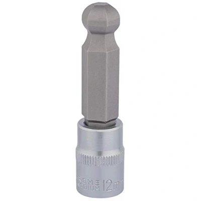 Image of Draper Ball End Hexagonal Socket Bits, 3/8&quot; Sq. Dr., 12mm