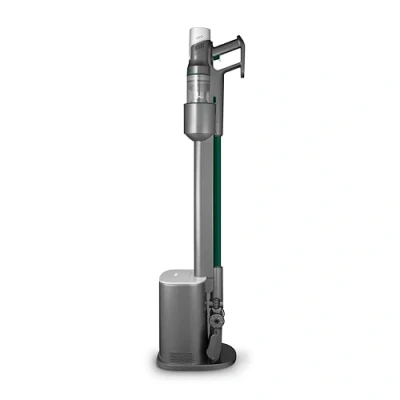 Image of TOWER Cyclone Dust Station VL220 Cordless Vacuum Cleaner Titanium, Silver/Grey