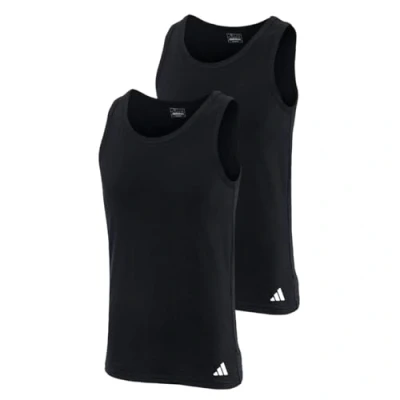 Image of adidas Sportswear 2PACK Undershirt, Men&#039;s, Size: XXL, Black