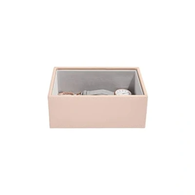 Image of Stackers Blush Pink Mini Jewellery Box Chunky Layer