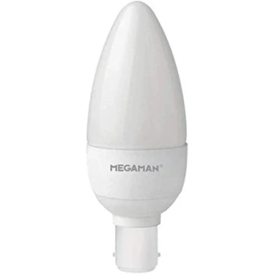 Image of LED Candle 5.5W SBC Opal Cool White Megaman 143354