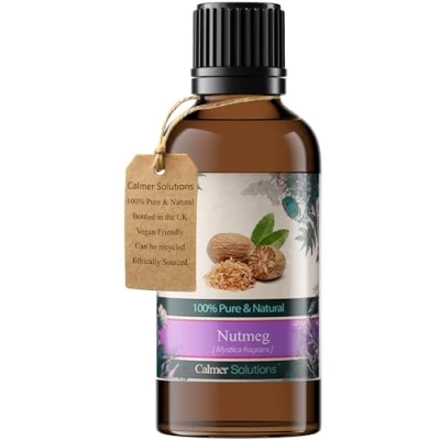 Image of Nutmeg 100% Pure Essential Aromatherapy Oil 50ml