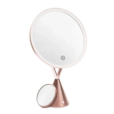 Image of Rio HD Illuminated Makeup Mirror with 1X and 5X Magnification