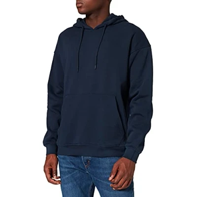 Image of JACK &amp; JONES Men&#039;s Jorbrink Sweat Hood Sweatshirt, Blazer Navy, S