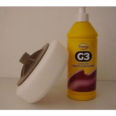 Image of FARECLA G3 Advanced Liquid Compound &amp; White Compounding Foam 500ml 0.5l 0.5ltr 0.5 Litre Bottle Car Abrasive to remove light Scratches and Swirls Restores older paint work the true colour