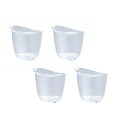 Image of Pack of 4pcs Newborns Feeding Cup Baby Feeder Food Bottle Solution for Infant