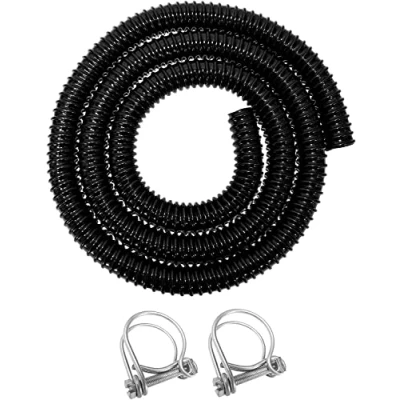 Image of 25mm Water Butt Overflow Pipe/Linking Pipe,2m+Hose Clips