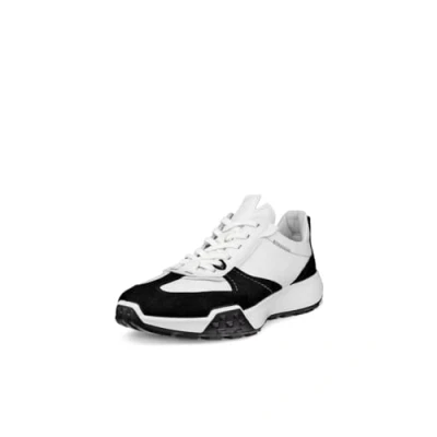 Image of ECCO Men&#039;s Retro Sneaker, Black, 9.5 UK