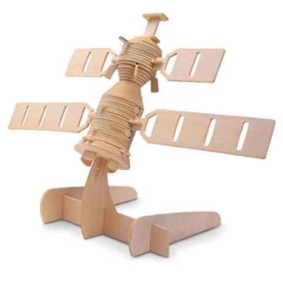 Image of Quay Satelite Woodcraft Construction Kit