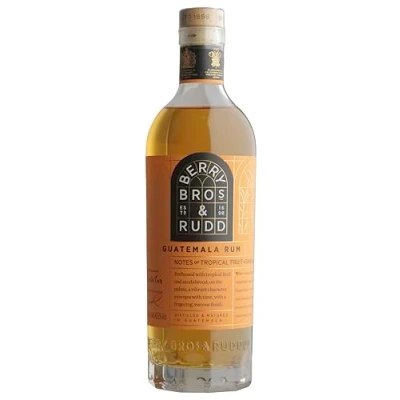 Image of Berry Bros. &amp; Rudd Classic Range Guatemala Rum 70cl, 40.5% Alcohol Content by Volume, Deals of the Day, Perfumed with Tropical Fruit and Sandalwood, Serve On Rocks or In a Cocktail