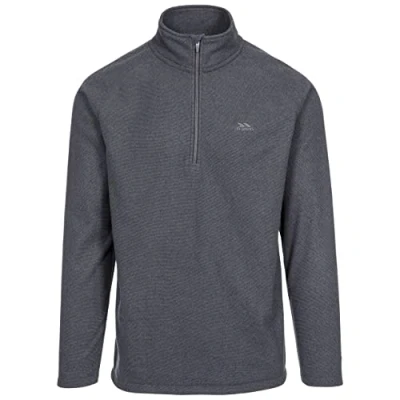 Image of Trespass Keynote Warm and Half Zip Microfleece 140GSM Charcoal, XX Small