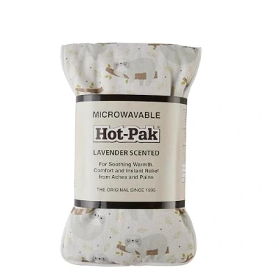 Image of Warmies Hot Pak Sloth Microwavable Weighted Headpack with French Lavender Scent. or Cold for Cool Relaxation and Warm Relief