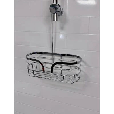 Image of Bathroom Mini Shower Caddy Chrome Dante
