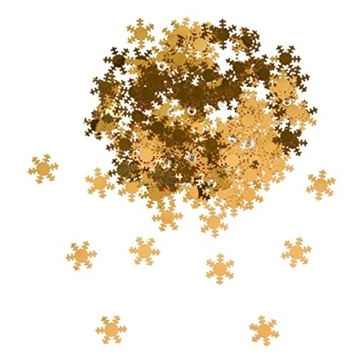 Image of Neviti Winter Wonderland Table Confetti and Diamonds 28g Pack, Wood, Multi Colour, 1.5 x 0.1 cm