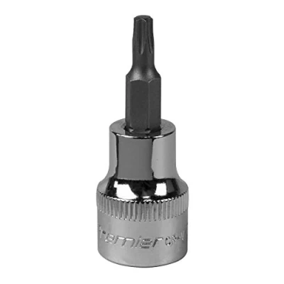 Image of Sealey Premier TRX Star* Socket Bit T20 3/8&quot;Sq Drive