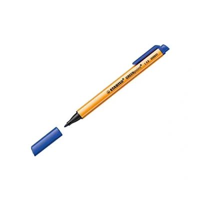 Image of Eco Friendly Fibre Tip Sign Pen STABILO GREENpoint Pack of 10 Blue